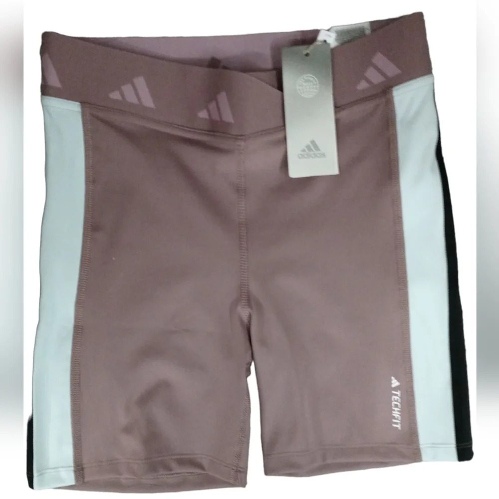 NWT ADIDAS HYPERGLAM TECHFIT SHORTS - Picture 1 of 5